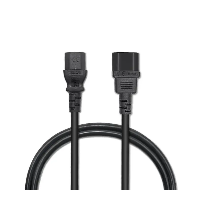 Kabel zasilający Qoltec do UPS | IEC C13/C14 | 3x0.75mm2 | PartsPC.pl