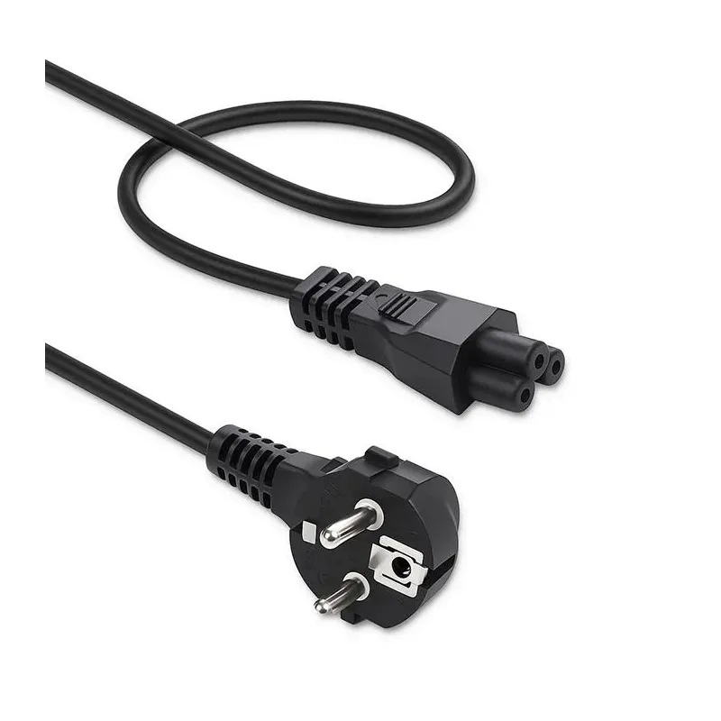 Kabel zasilający Qoltec kątowy SCHUKO | IEC C5 | | PartsPC.pl