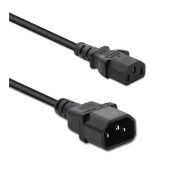 Kabel zasilający Qoltec do UPS | IEC C13/C14 | 3x1.0mm2 | PartsPC.pl