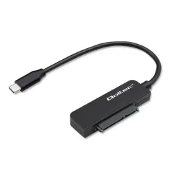 Kabel adapter Qoltec SATA | Przejściówka na dysk SSD HDD | PartsPC.pl