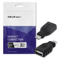 Adapter Qoltec USB-C 3.1 | USB 2.0 - Adaptery/Konwertery | PartsPC.pl