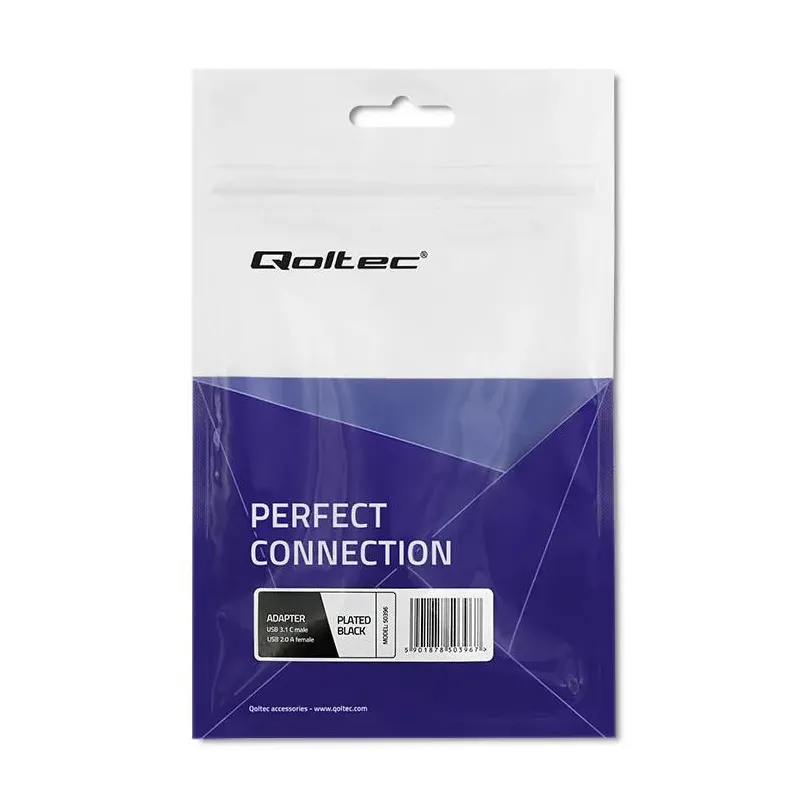 Adapter Qoltec USB-C 3.1 | USB 2.0 - Adaptery/Konwertery | PartsPC.pl