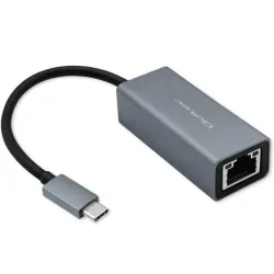 Kabel adapter Qoltec USB-C na RJ45 Ethernet | 1000Mb/s | | PartsPC.pl