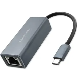 Kabel adapter Qoltec USB-C na RJ45 Ethernet | 1000Mb/s | | PartsPC.pl