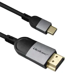 Kabel adapter Qoltec USB-C na HDMI high speed 4K | 60Hz | PartsPC.pl