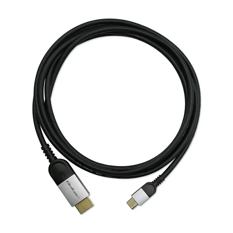 Kabel adapter Qoltec USB-C na HDMI high speed 4K | 60Hz | PartsPC.pl
