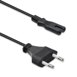 Kabel zasilający Qoltec IEC C7 / CEE 7/16 | ósemka | | PartsPC.pl
