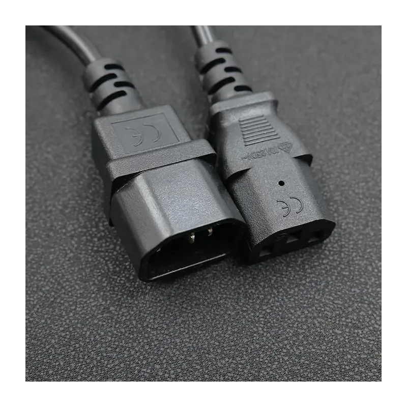 Kabel zasilający Qoltec IEC C14/C19 | 3x1.5mm2 | 2m | PartsPC.pl