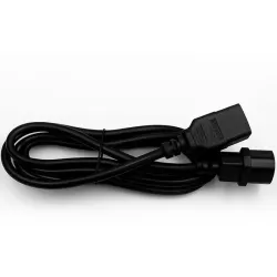 Kabel zasilający Qoltec IEC C14/C19 | 3x1.5mm2 | 2m | PartsPC.pl