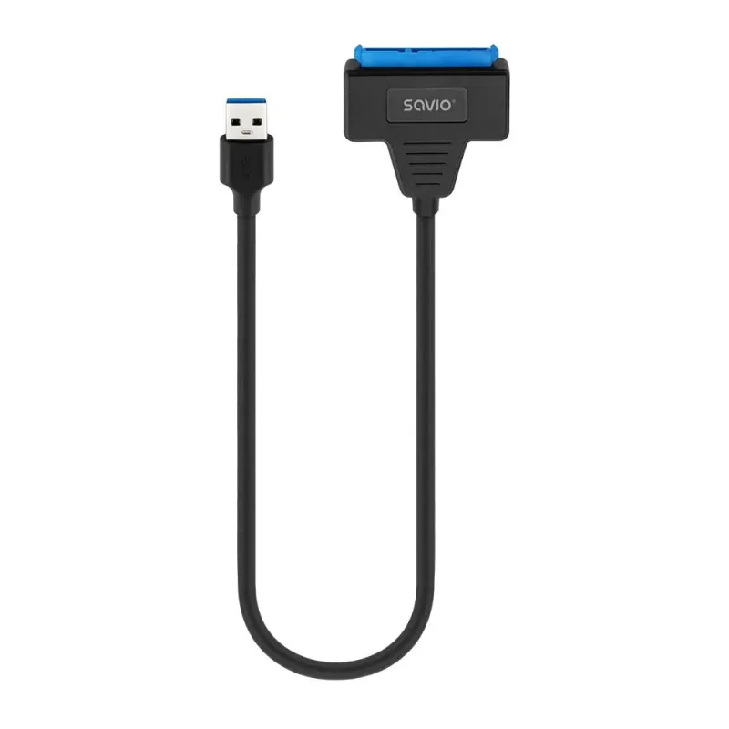 Kabel adapter SAVIO AK-68 USB-A 3.1 Gen 1 (M) - SATA (F) | PartsPC.pl