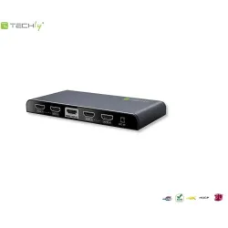 Rozdzielacz / Splitter Techly AV HDMI 2.0 1/4 Ultra HD | PartsPC.pl