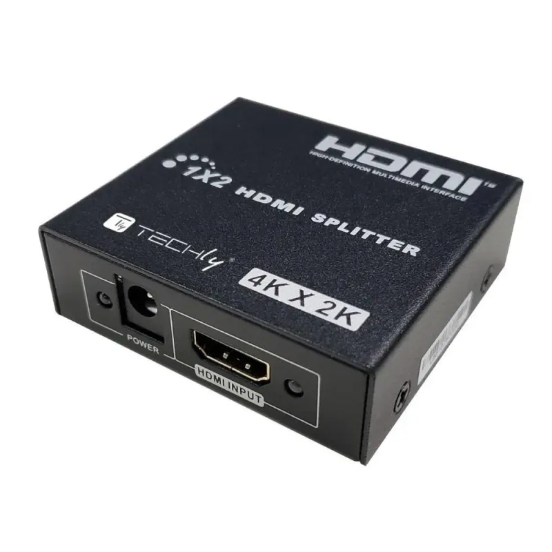 Rozdzielacz / Splitter Techly HDMI 1x2 4K*30Hz Aktywny | PartsPC.pl