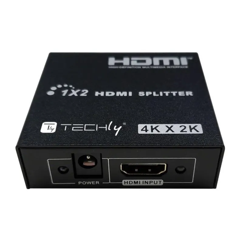 Rozdzielacz / Splitter Techly HDMI 1x2 4K*30Hz Aktywny | PartsPC.pl