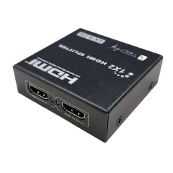 Rozdzielacz / Splitter Techly HDMI 1x2 4K*30Hz Aktywny | PartsPC.pl