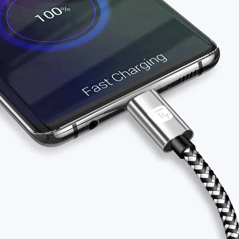 Kabel Techly USB 2.0 USB-A na USB-C 1m M/M 3A | PartsPC.pl