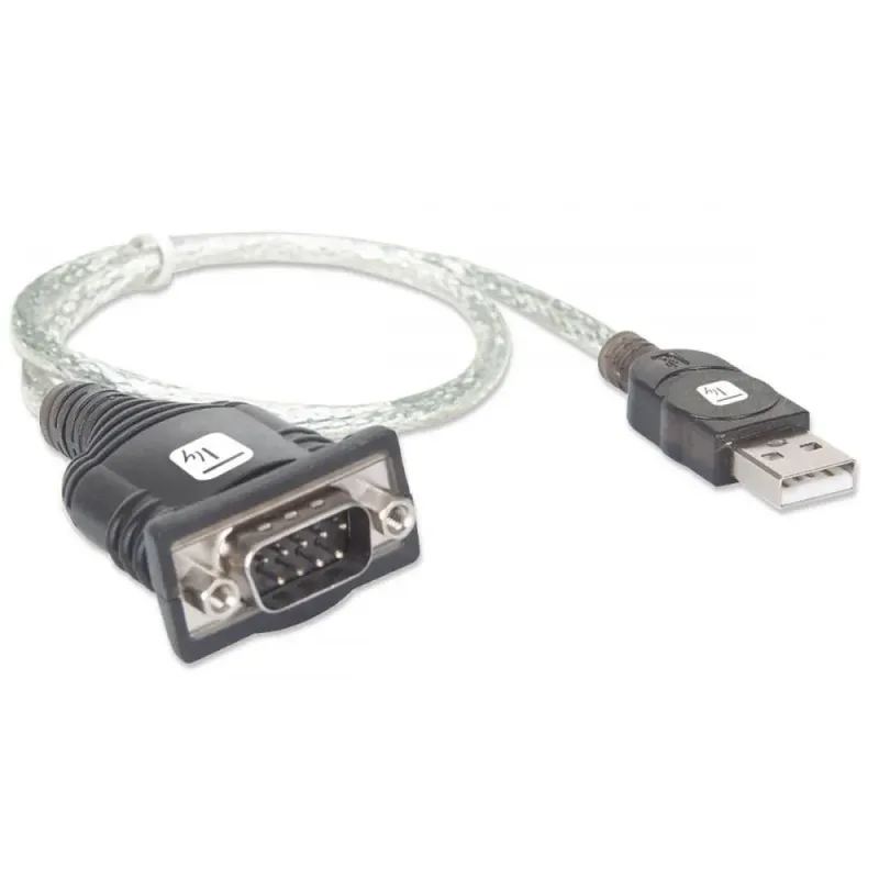 Kabel adapter Techly USB na port szeregowy RS232/COM/DB9 | PartsPC.pl