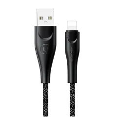 Kabel USB Usams U41 Lightning 1m czarny | PartsPC.pl