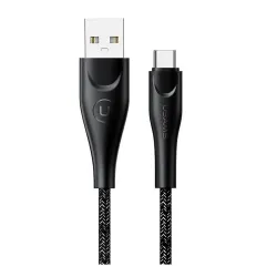 Kabel USB Usams U41 USB-C 1m czarny | PartsPC.pl