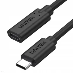 Kabel USB-C Unitek C14086BK-1.5M Przedłużacz, 10Gbps, | PartsPC.pl