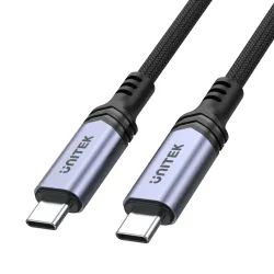 Kabel USB-C Unitek C14110GY-2M do ładowania PD 240W, 2m | PartsPC.pl