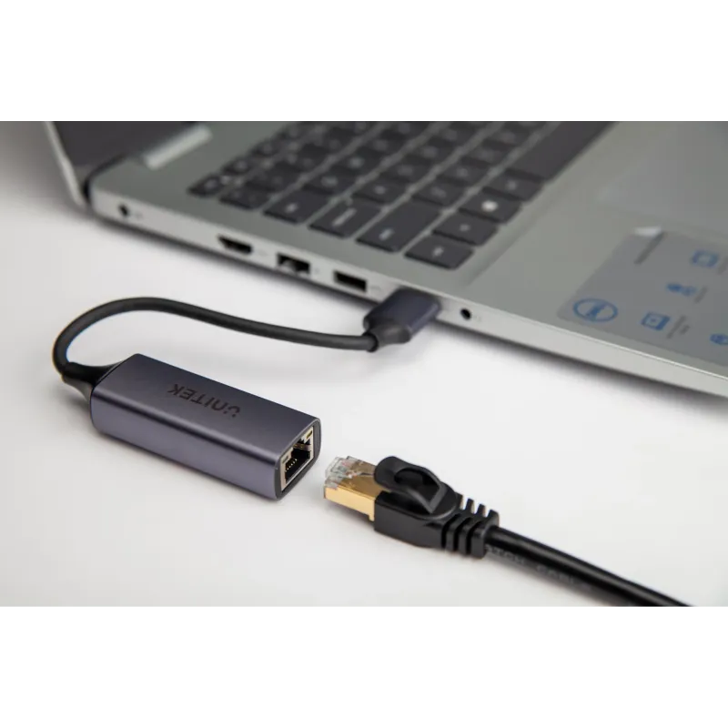 Kabel adapter Unitek U1312A USB-C 3.1 Gen 1 - RJ45 1000 | PartsPC.pl