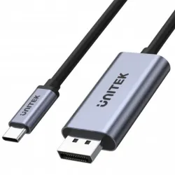Kabel adapter Unitek V1409A USB-C - DP 1.2 4K@60Hz, 1,8m | PartsPC.pl