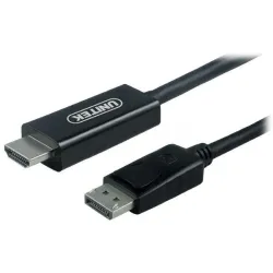 Kabel przejściówka Unitek Y-5118CA Displayport to HDMI | PartsPC.pl