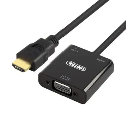 Adapter Unitek Y-6333 HDMI to VGA + audio | PartsPC.pl