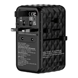 Adapter podróżny Verbatim UTA-10 GaN III globalny | PartsPC.pl