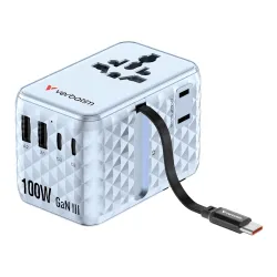 Adapter podróżny Verbatim Charge 'n' Travel GaN III | PartsPC.pl