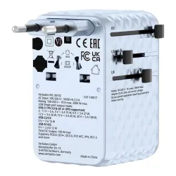 Adapter podróżny Verbatim Charge 'n' Travel GaN III | PartsPC.pl