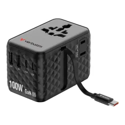 Adapter podróżny Verbatim Charge 'n' Travel GaN III | PartsPC.pl