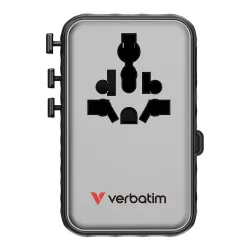 Adapter podróżny Verbatim Charge 'n' Travel GaN III | PartsPC.pl