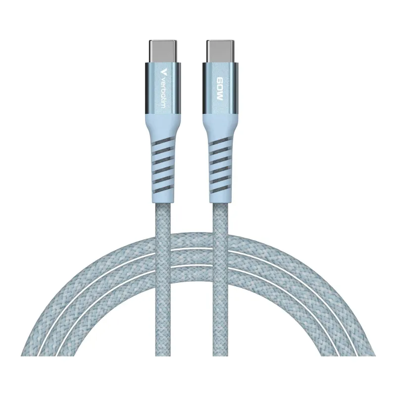 Kabel Verbatim USB-C(M) - USB-C(M) 1,2m, 60W, PD, | PartsPC.pl