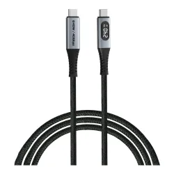 Kabel Verbatim USB-C(M) - USB-C(M) z wyświetlaczem, | PartsPC.pl