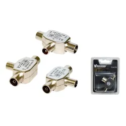 Rozdzielacz antenowy VAKOSS TC-A117S RF męski - 2x RF | PartsPC.pl