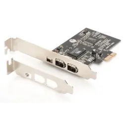 Kontroler Firewire (400) DIGITUS PCI Express, 3xZew. | PartsPC.pl