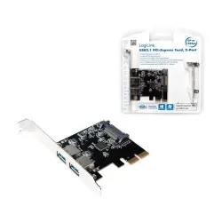 Kontroler USB 3.1 LogiLink PC0080 PCIe 2x USB 3.1 | PartsPC.pl