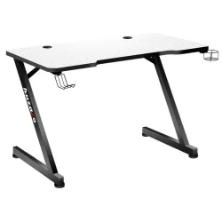 Biurko gamingowe komputerowe Huzaro Hero 2.5 White | PartsPC.pl