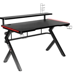 Biurko gamingowe komputerowe Huzaro Hero 5.0 RGB | PartsPC.pl