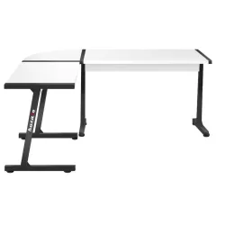 Biurko gamingowe Huzaro Hero 6.0 White | PartsPC.pl