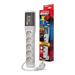 Listwa zasilająca Acar XP easy 5,0m szara | PartsPC.pl