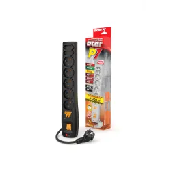 Listwa przeciwprzepięciowa Acar P7 1,5m 7 gniazd automat | PartsPC.pl