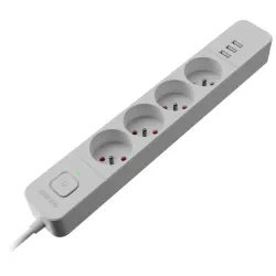 Listwa zasilająca Defender SFS 133 1,5 m, 4 gniazda, 3x | PartsPC.pl