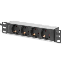 Listwa zasilająca DIGITUS do szaf 10" RACK 4xSchuko, 2m | PartsPC.pl