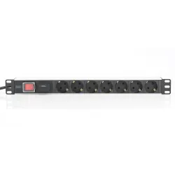 Listwa zasilająca DIGITUS 19" 1U 7 gniazd 16A 2m | PartsPC.pl
