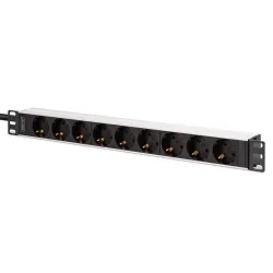 Listwa zasilająca DIGITUS PDU Rack 19", 9 gniazd Schuko | PartsPC.pl