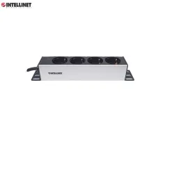 Listwa zasilająca Intellinet Rackowa 10" 1U, 4 gniazda | PartsPC.pl