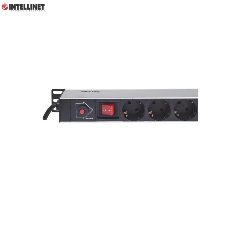 Listwa zasilająca Intellinet Rackowa, pionowa, 12 gniazd | PartsPC.pl