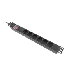 Listwa zasilająca Lanberg Rack PDU 19"1U 16A 6x 230V... | PartsPC.pl
